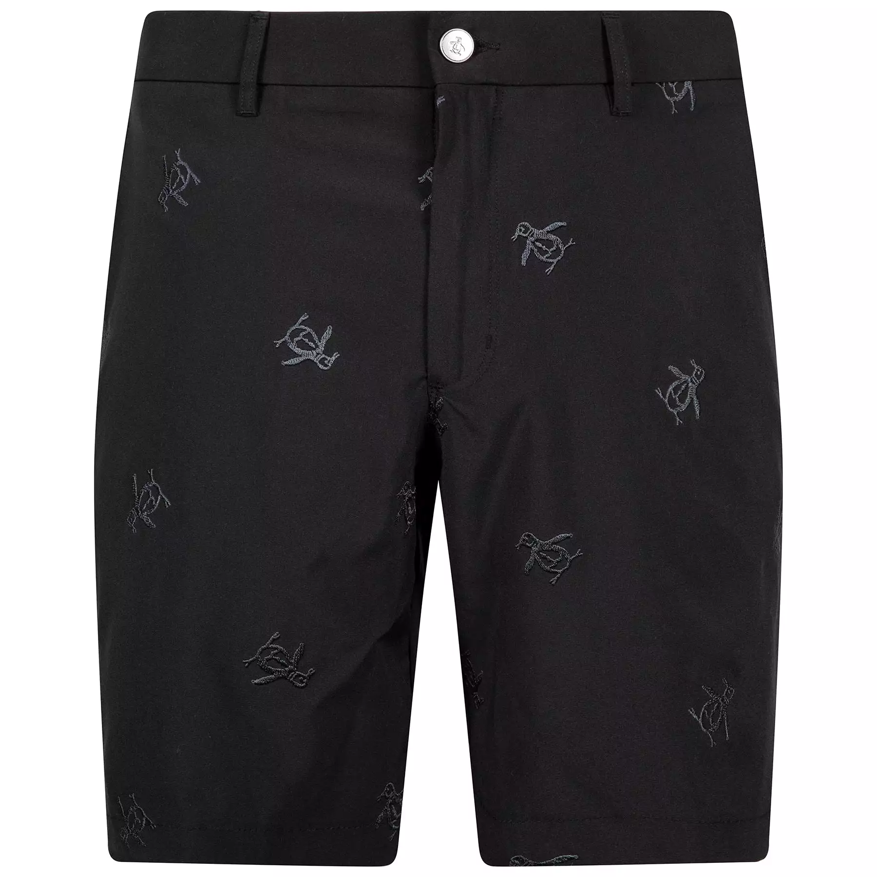 Space Dyed Pete Embroidered Shorts Cavia Black - 2024