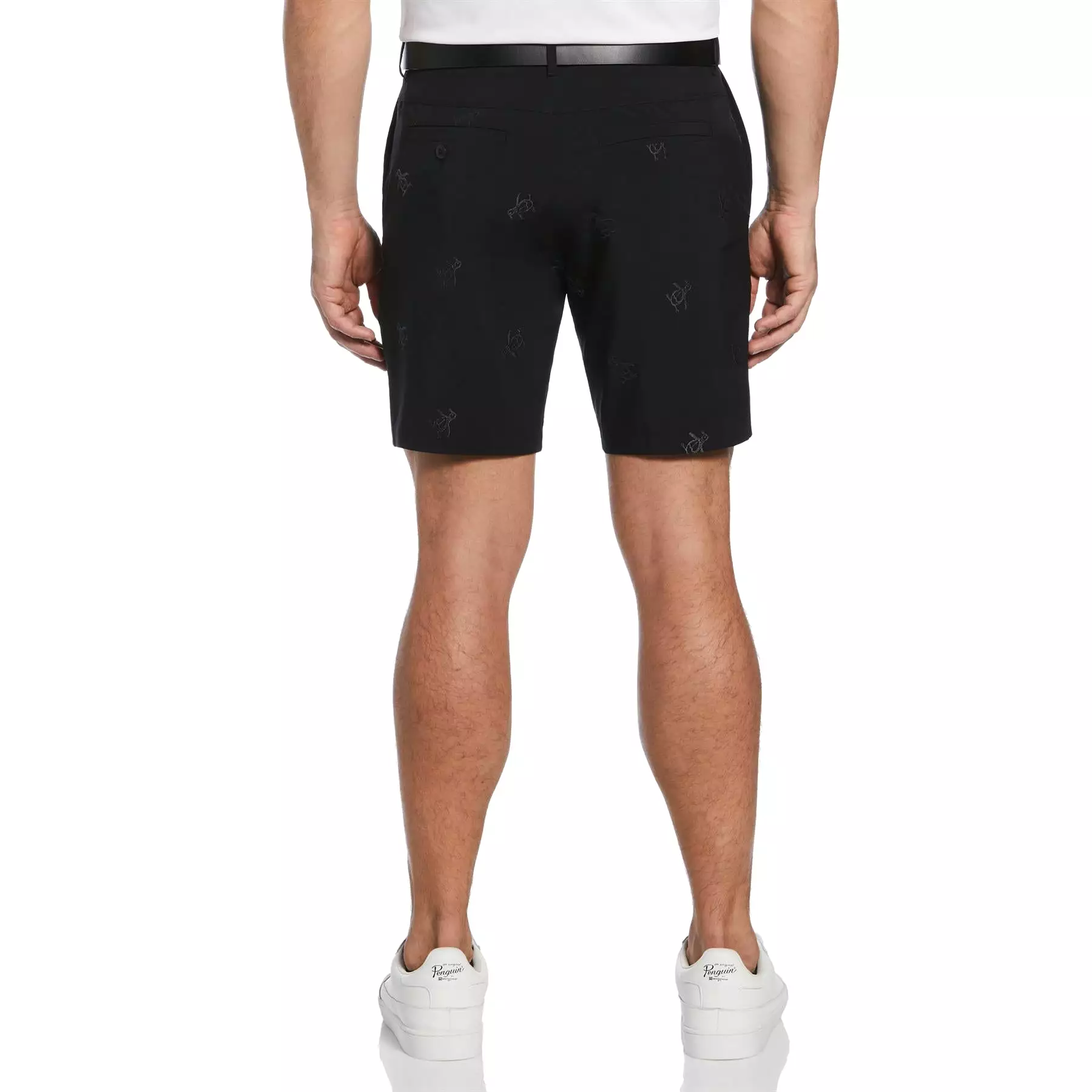 Space Dyed Pete Embroidered Shorts Cavia Black - 2024