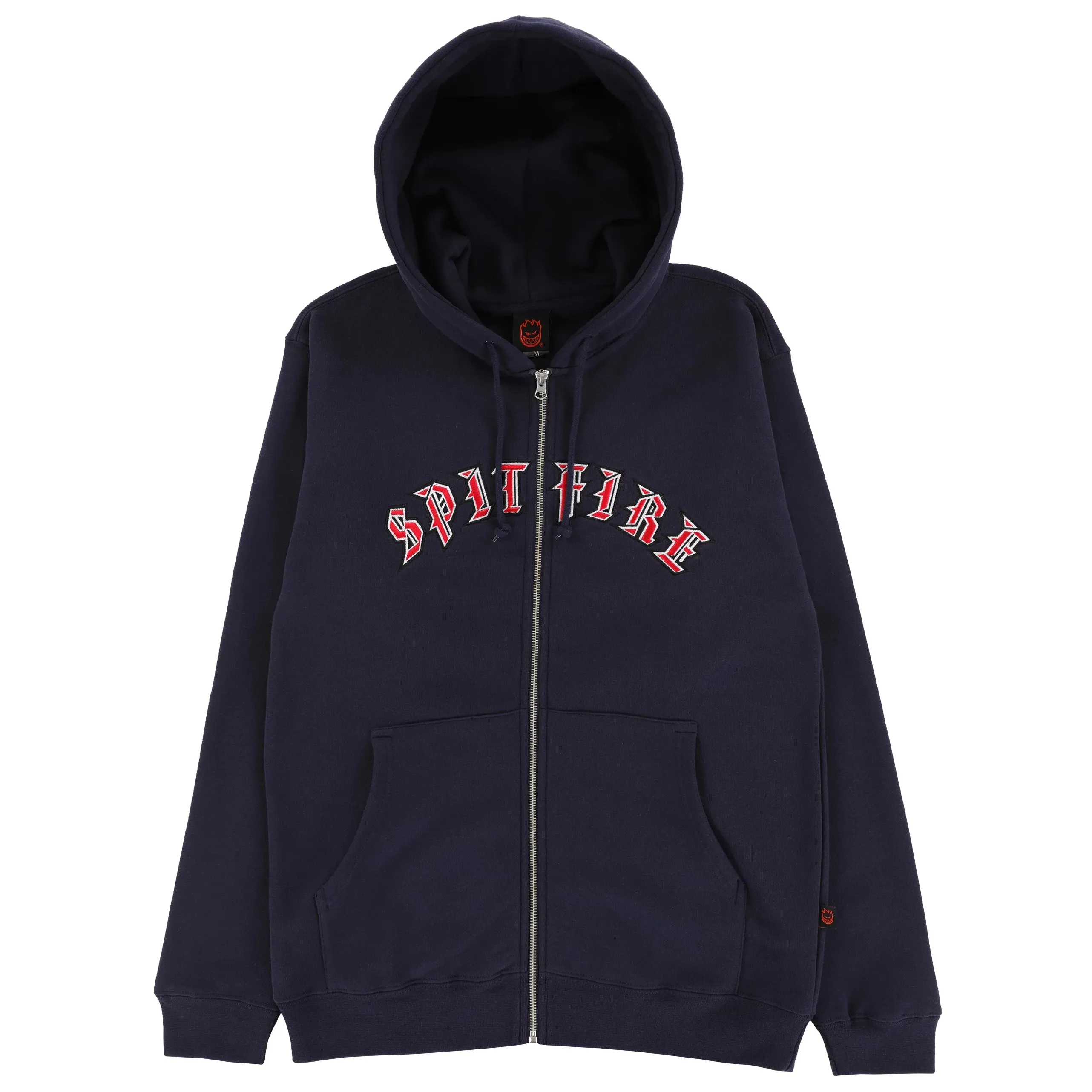 SPITFIRE OLD E EMBROIDERED ZIP HOODIE (53210112)