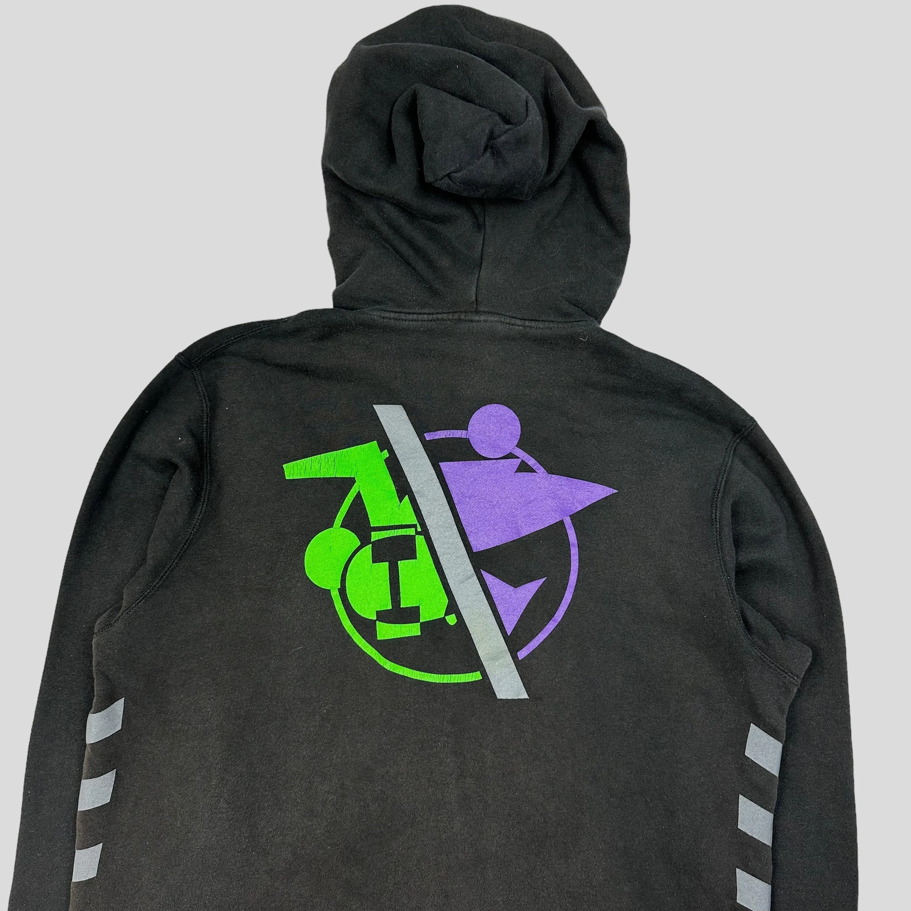 Stussy 00’s Split Logo Zip Up Hoodie - M