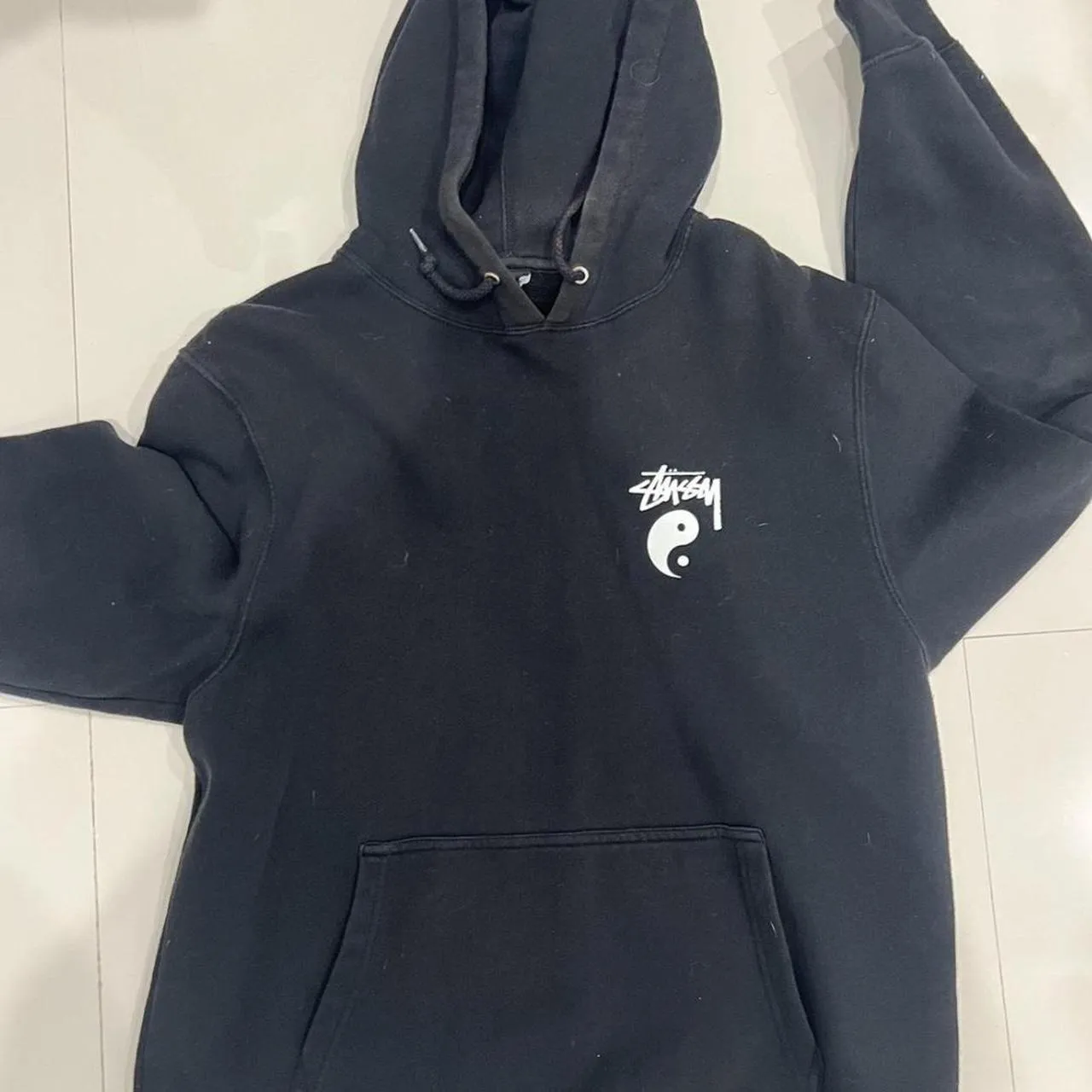 Stüssy Men's Black Hoodie