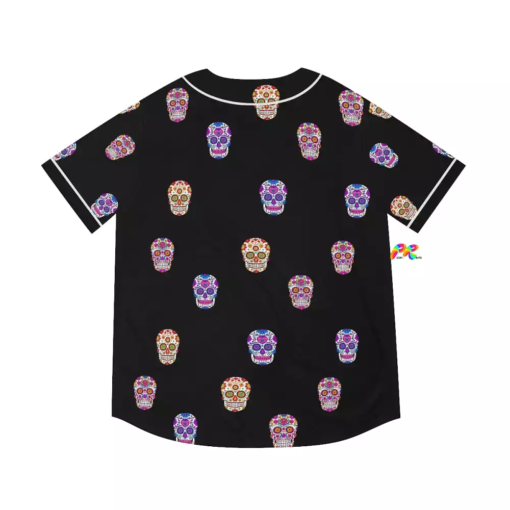 Sugar Skull Men's Baseball Jersey