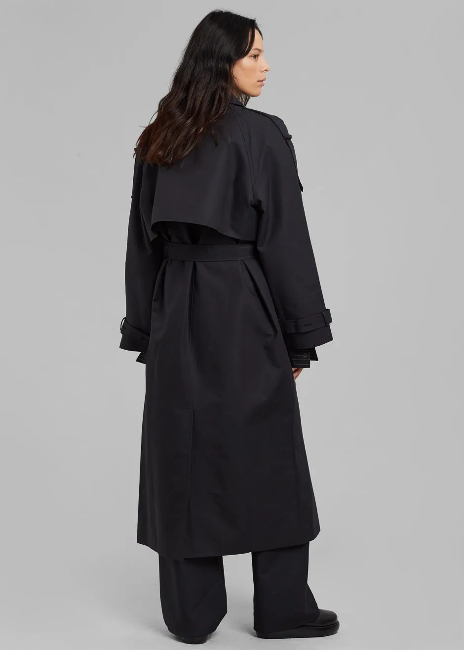 Suzanne Trench Coat - Black