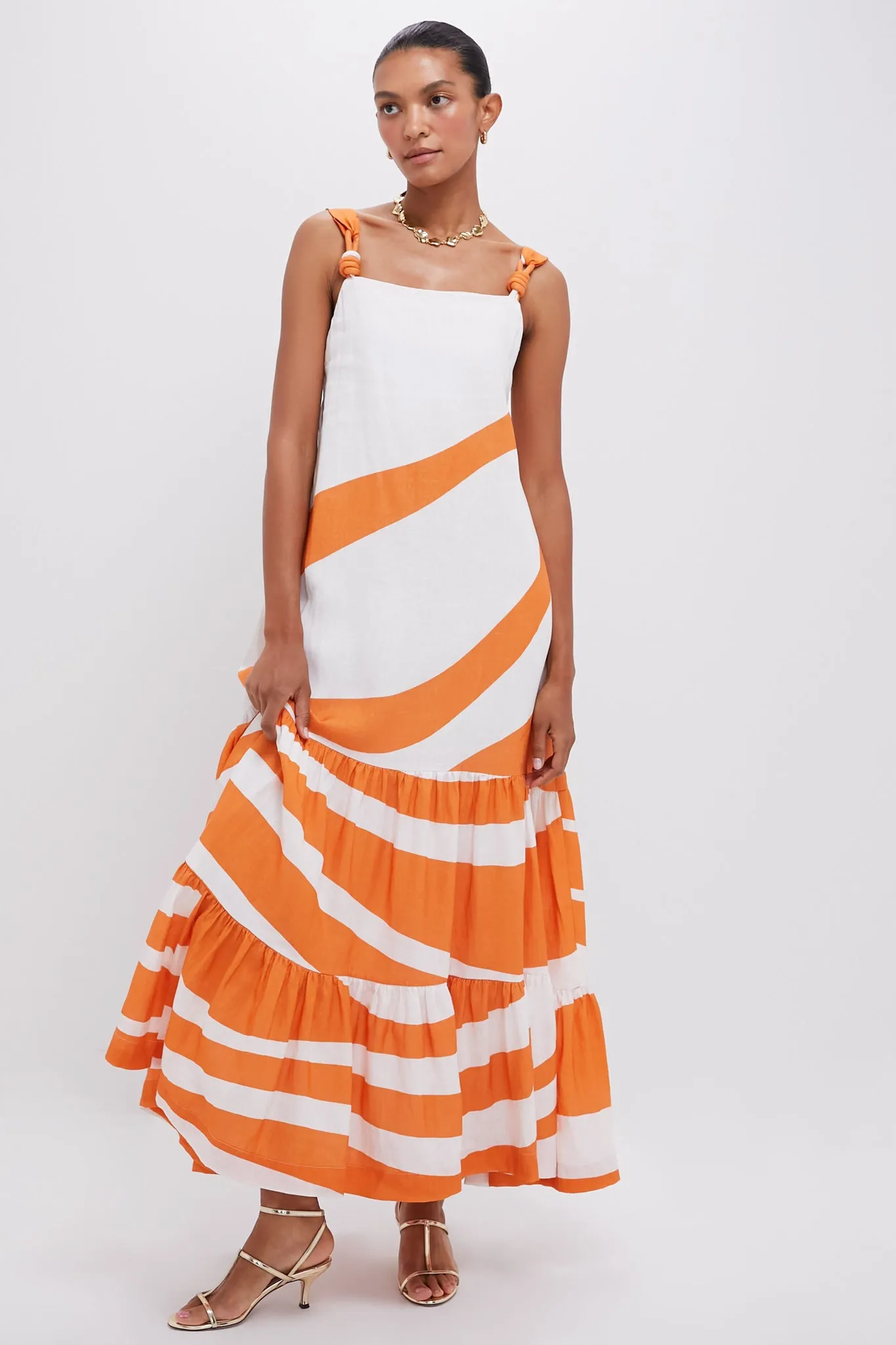 Tangerine Muito Voce Maxi Dress