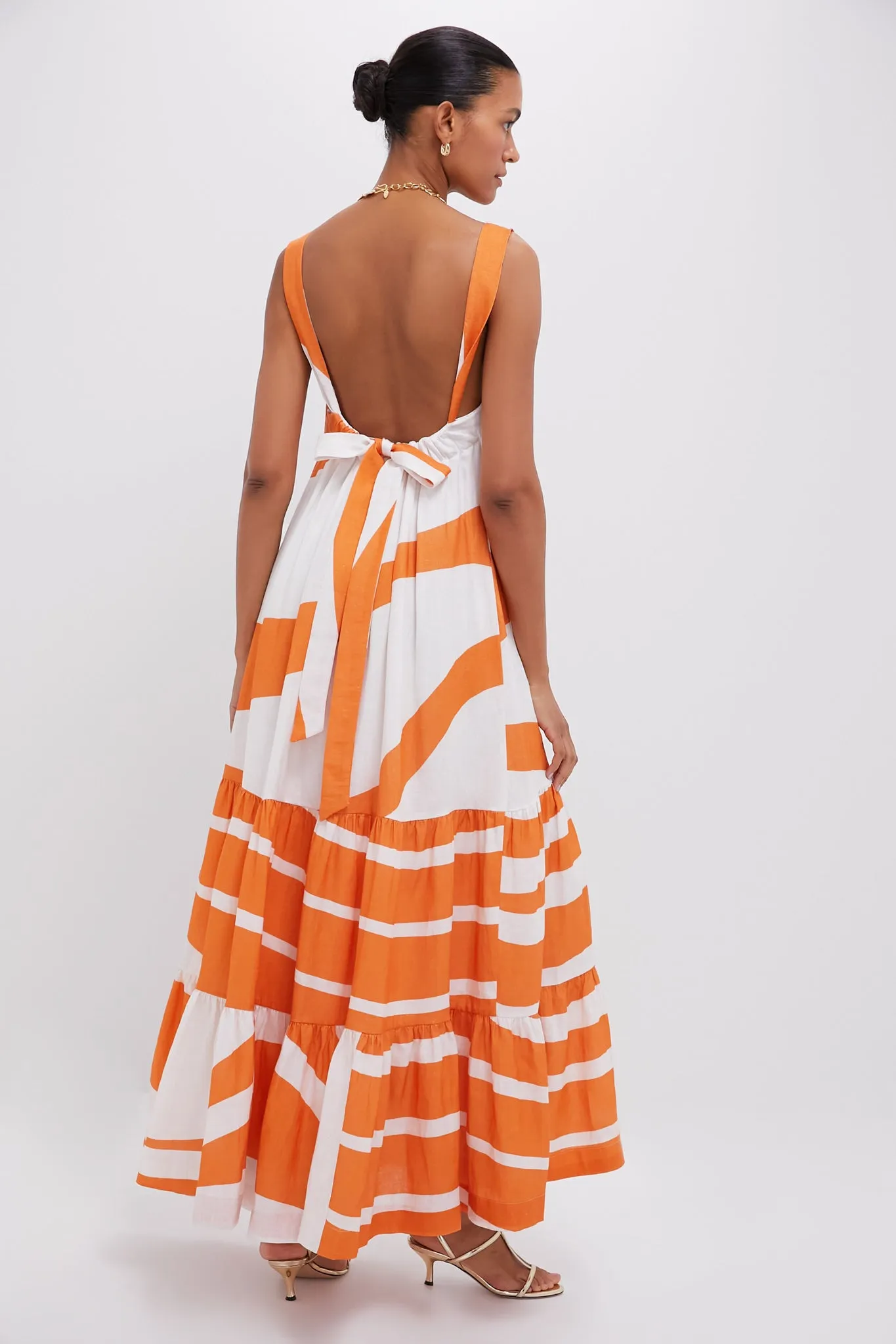 Tangerine Muito Voce Maxi Dress