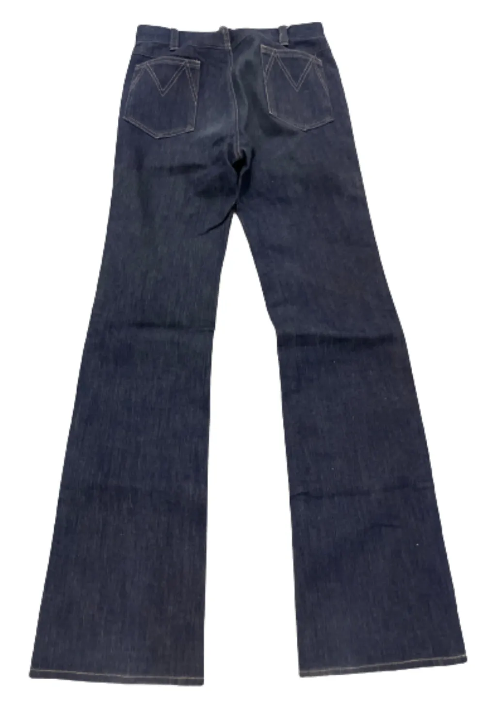 THE GET DOWN: Zeke’s Custom Re-Made Denim Jeans  WRANGLER Blue Vintage Denim Jean Pants