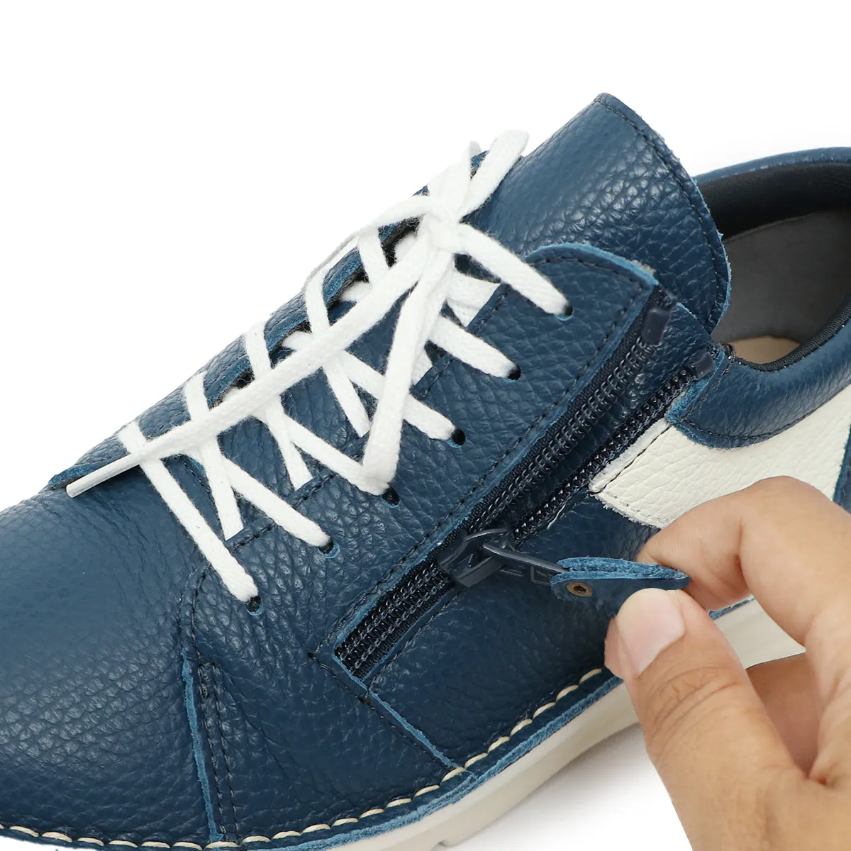 Tsubasa Blue Combi Ultra Light Wide Fit Sneakers