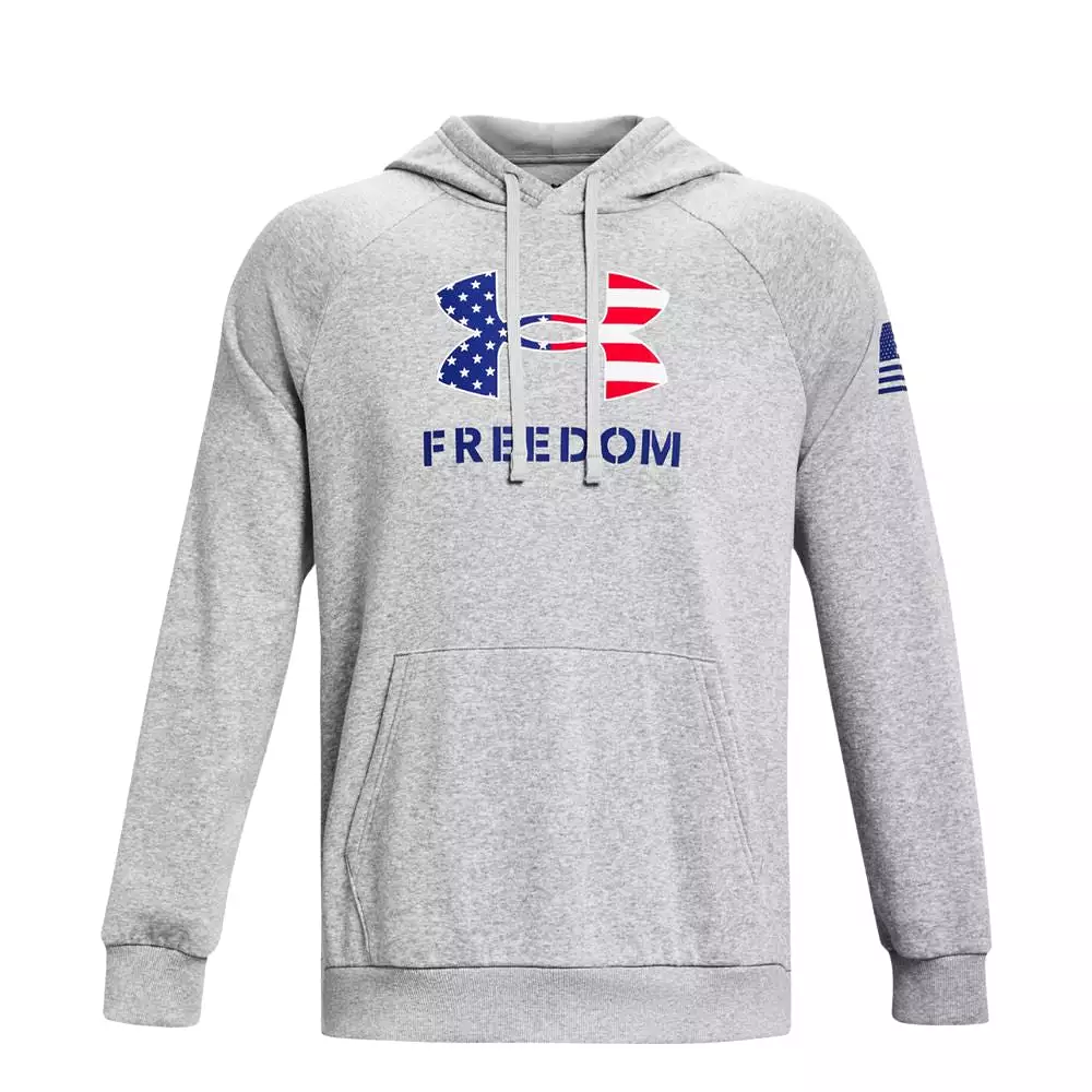 Under Armour Men's Freedom Big Flag Logo Fleece Hoodie