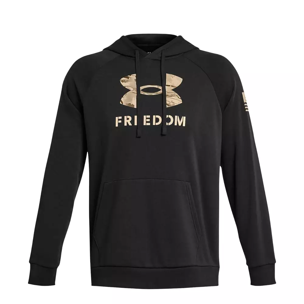 Under Armour Men's Freedom Big Flag Logo Fleece Hoodie