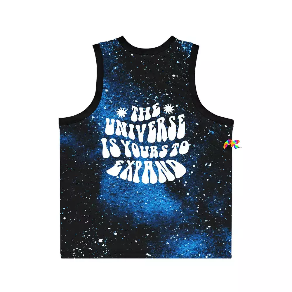 Unisex The Universe Is Yours Basketball Jersey