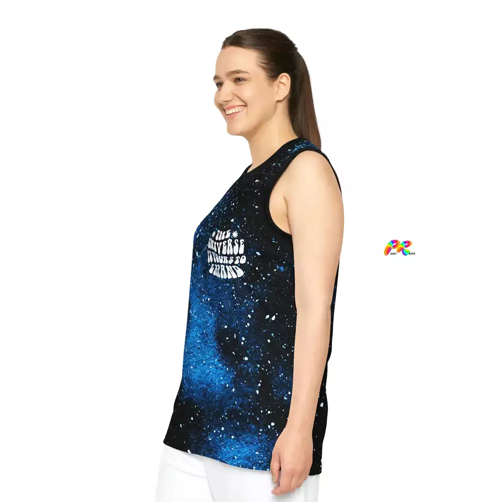 Unisex The Universe Is Yours Basketball Jersey