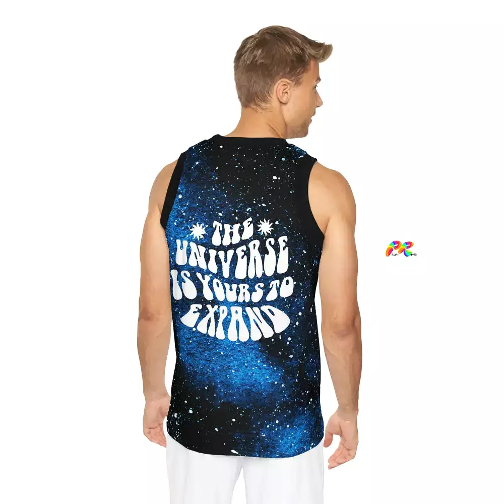 Unisex The Universe Is Yours Basketball Jersey