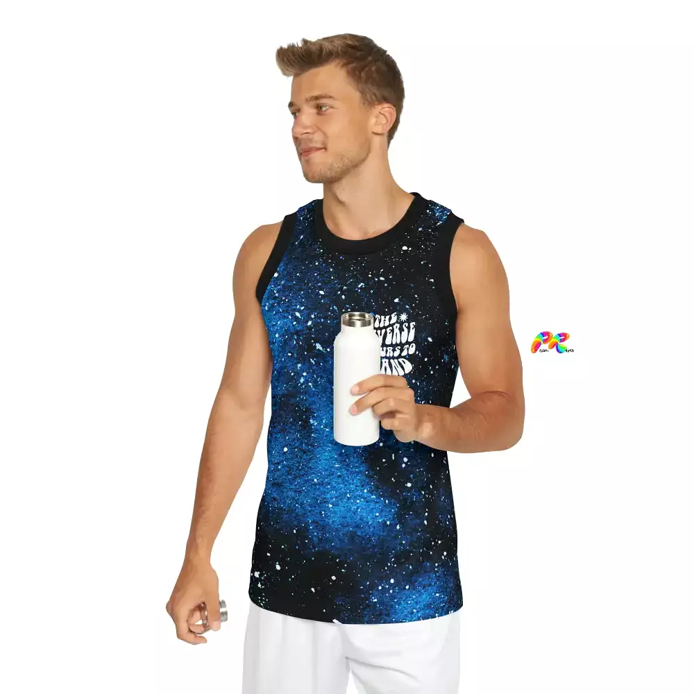 Unisex The Universe Is Yours Basketball Jersey