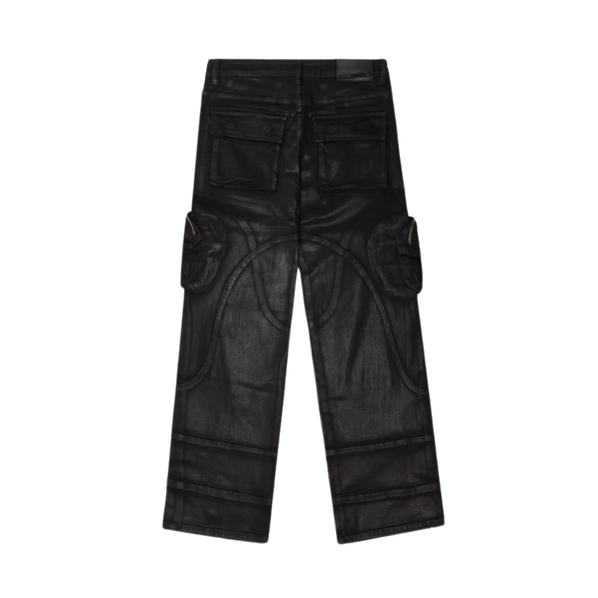 Valabasas Kneeboard Baggy Denim Jean (Black)