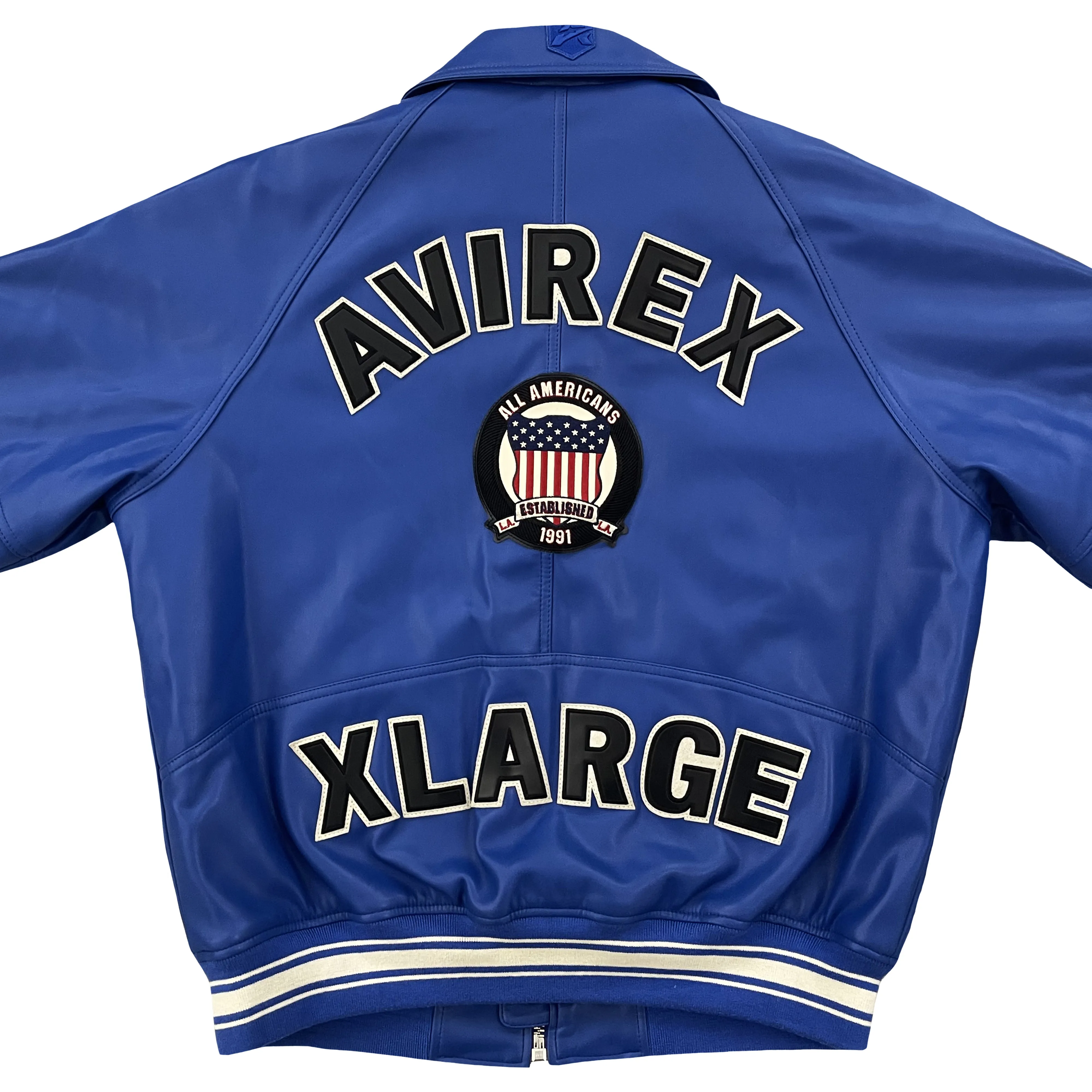 Vintage Avirex Leather Varsity Jacket