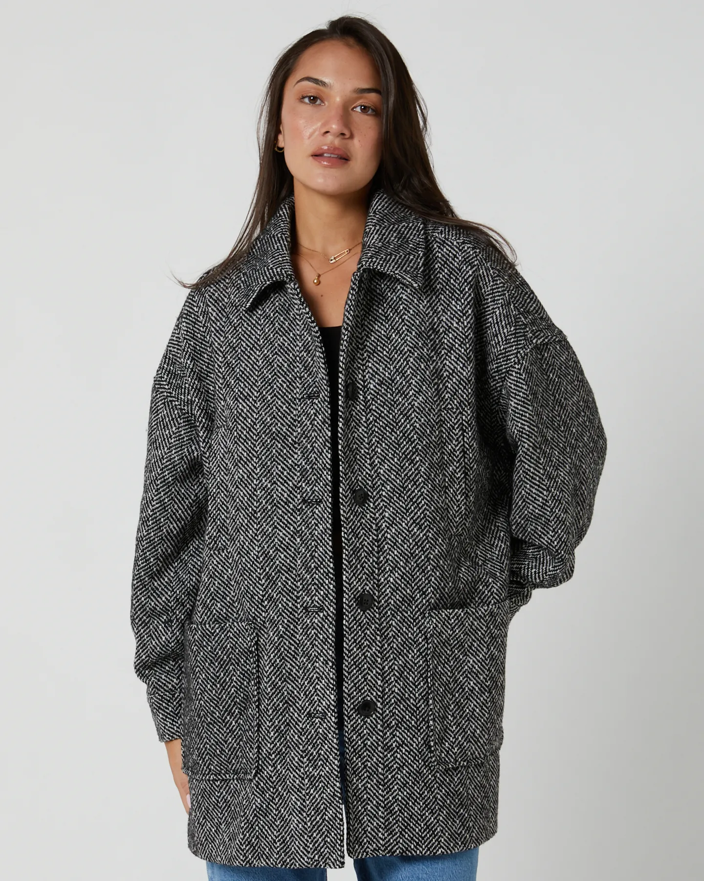 Volcom Beegy Coat - Heather Grey | SurfStitch