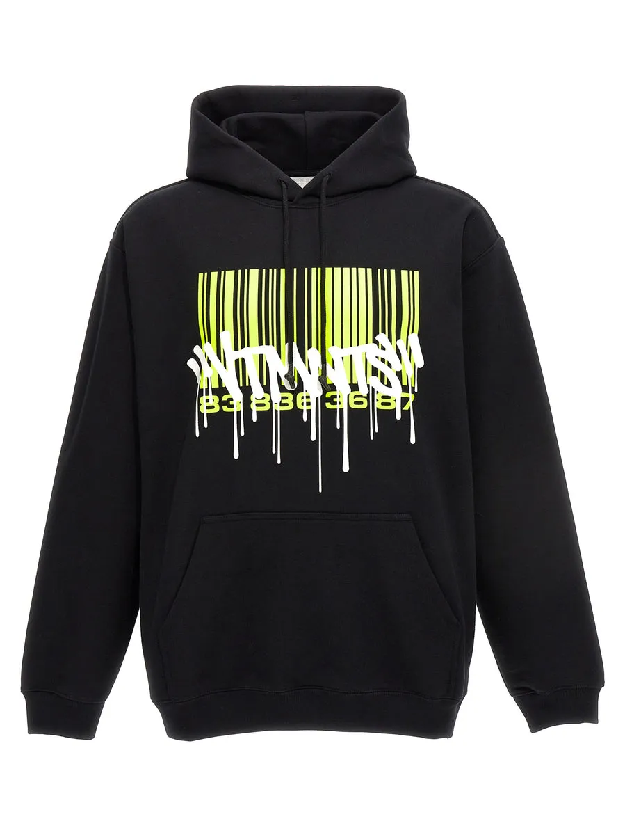 Vtmnts    Vtmnts 'Graffiti Big Barcode' Hoodie