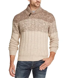 Weatherproof Mens Ombre Shawl Sweater