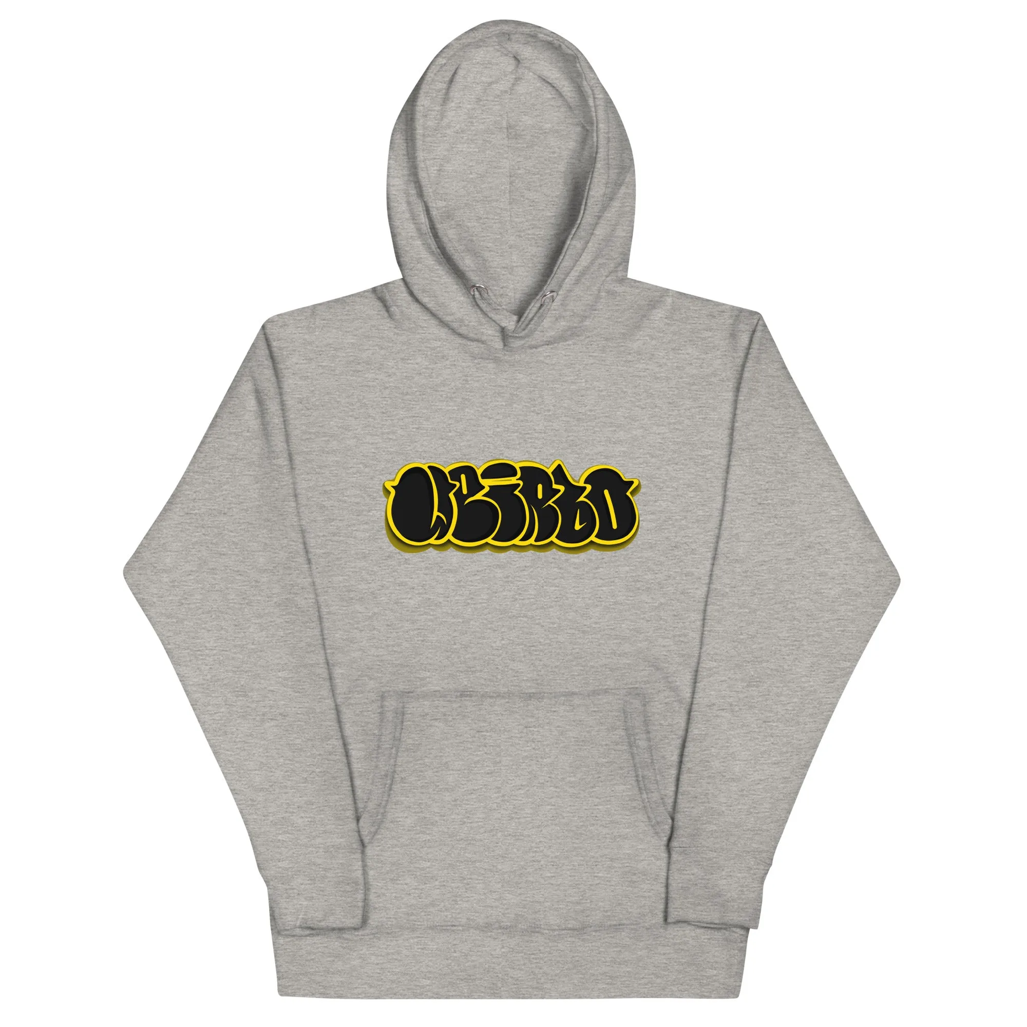 Weirdo Graffiti Throwie Hoodie | Gray