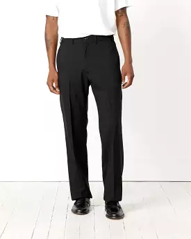 West Coast Tropical Wool Pant in Black