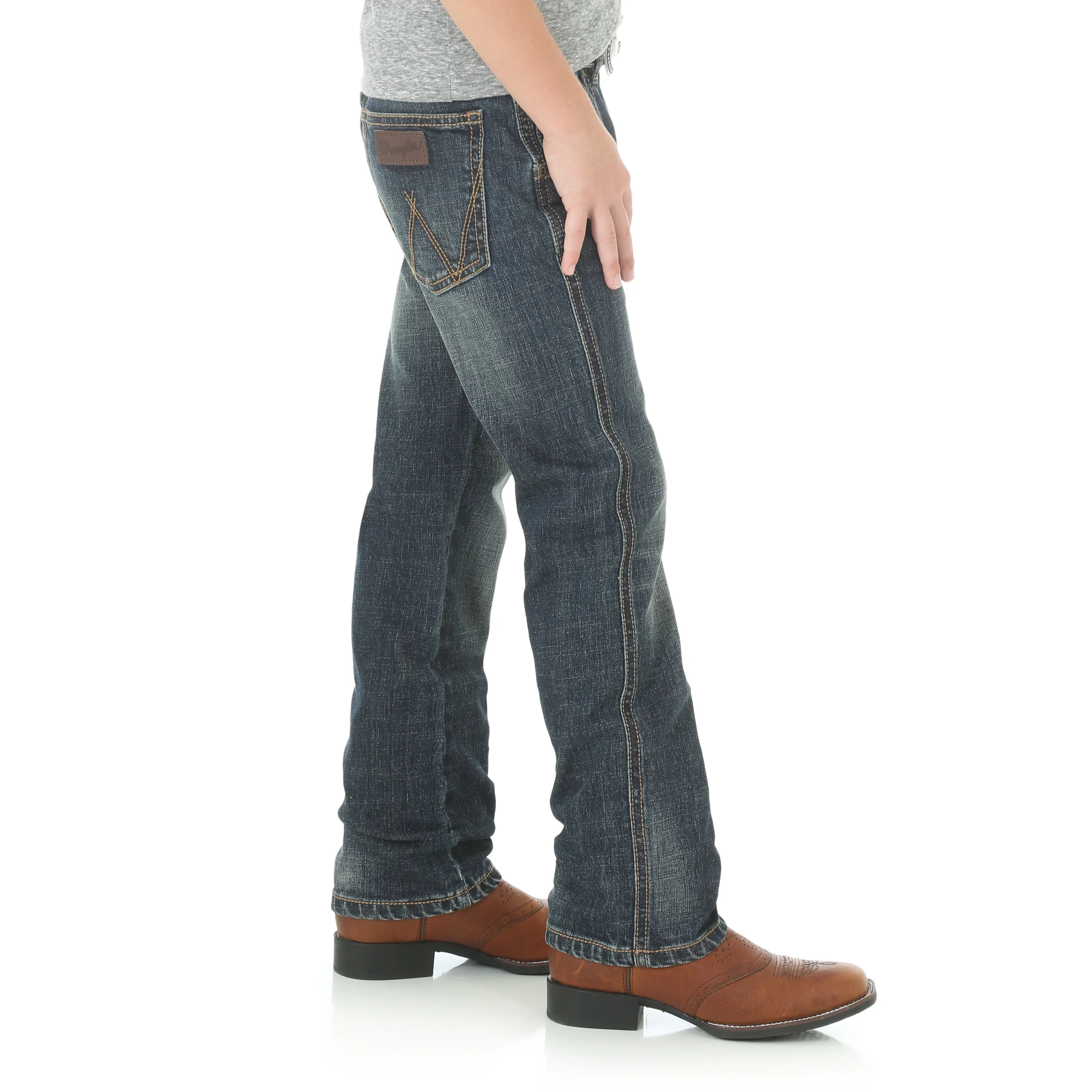 Wrangler Boy's Retro Slim Straight Jean Bozeman