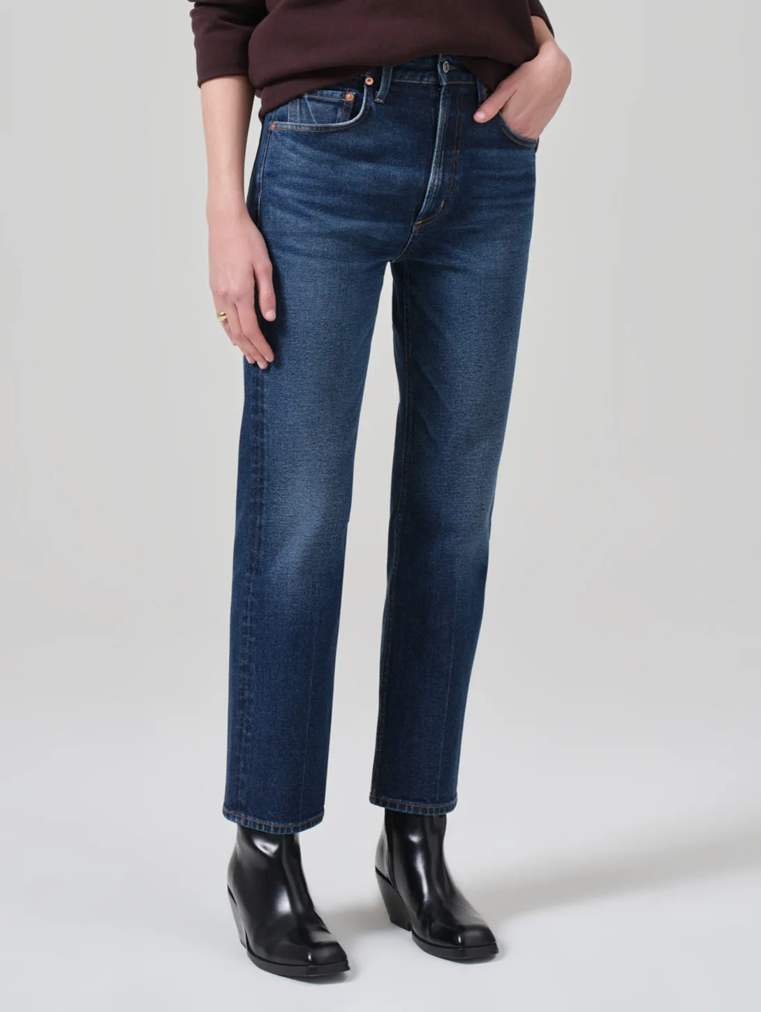 Zurie Straight Leg Jean - Wanderlust